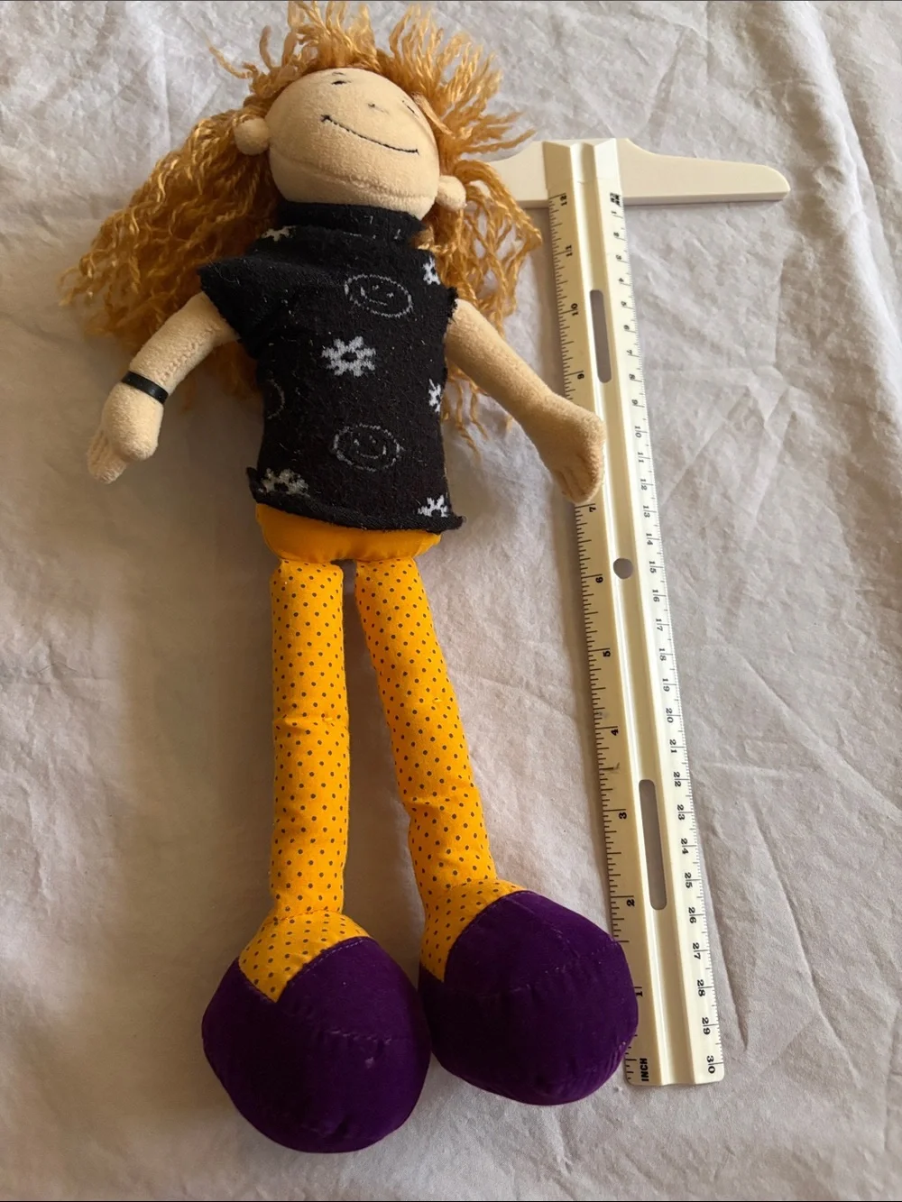 INC International Concepts Plush Rag Doll Trio in Yellow, Pink, Green, Purple